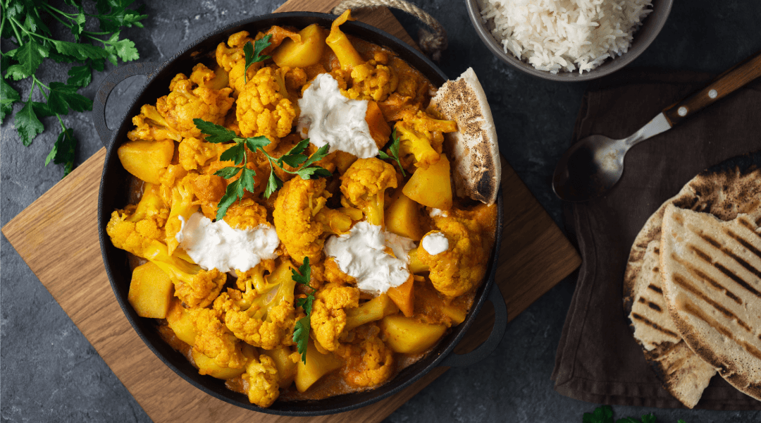 Curry 'half-and-half'